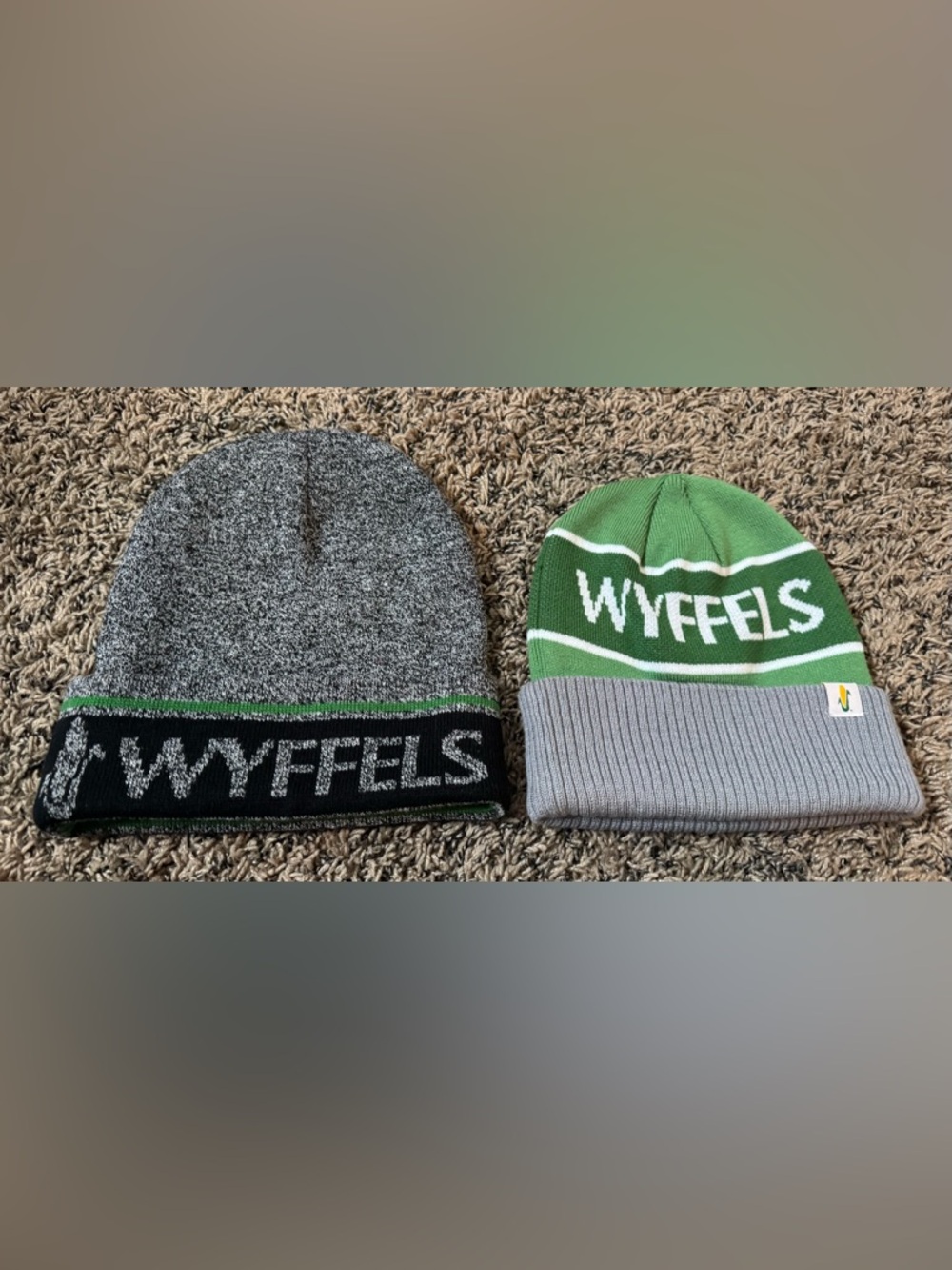 Wyffels seed corn advertising hats caps beanies